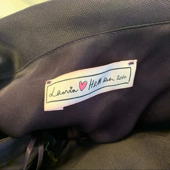 Lanvin x H&M Purple Silk Dress by Alber Elbaz - Picture 9 of 12